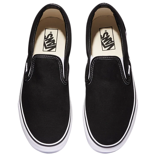 Vans Classic Slip-On (Black/White) - Image 3