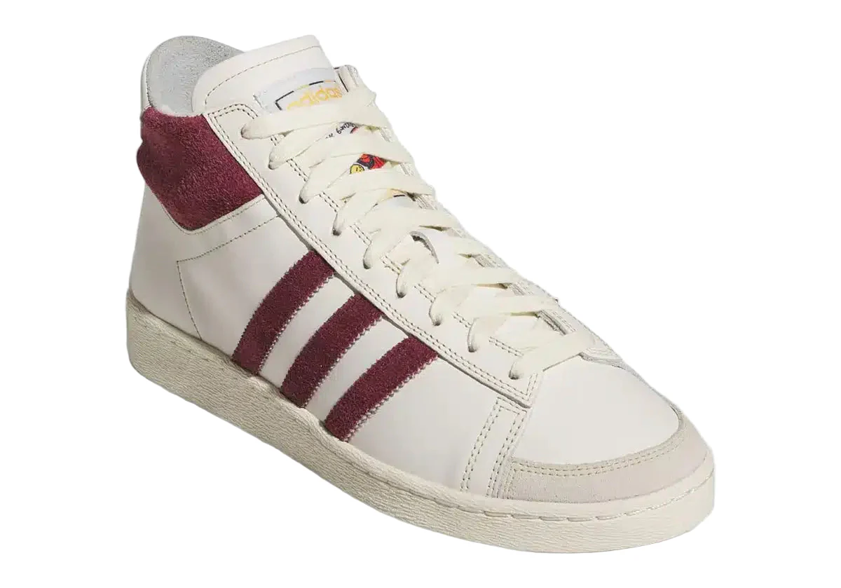 Adidas Jabbar Hi Shoe (Mark Gonzales) Chalk White / Shadow Red / Alumina - Image 3