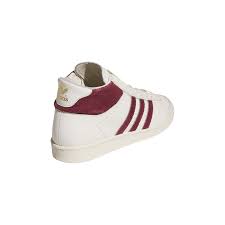 Adidas Jabbar Hi Shoe (Mark Gonzales) Chalk White / Shadow Red / Alumina - Image 4