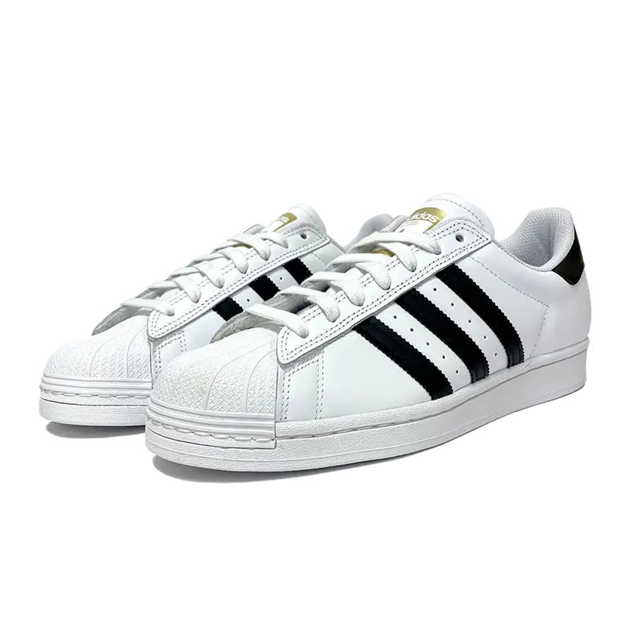 Adidas Superstar ADV White/Black/Gold - Image 3