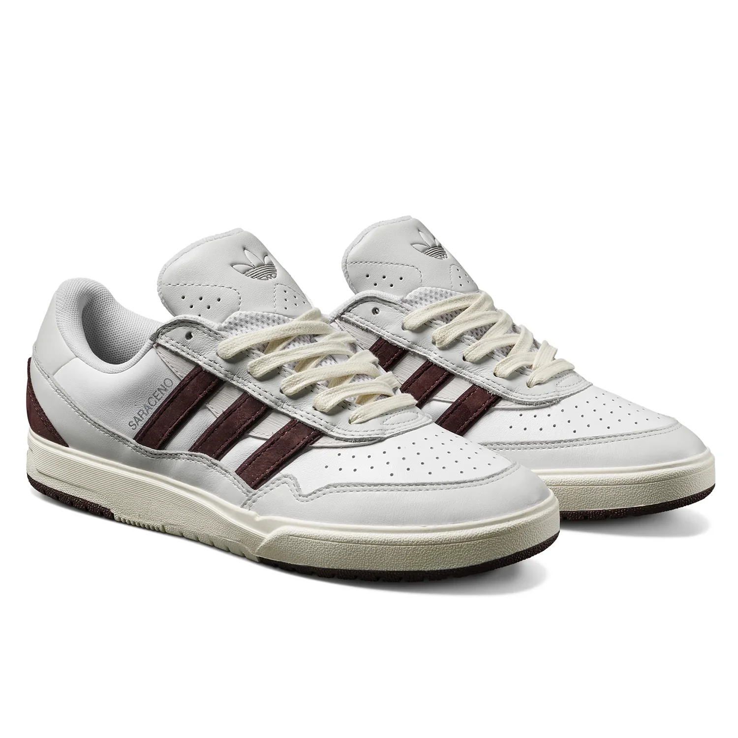 Adidas Tyshawn II x Zach Saraceno (Crystal White/Shadow Brown) - Image 2