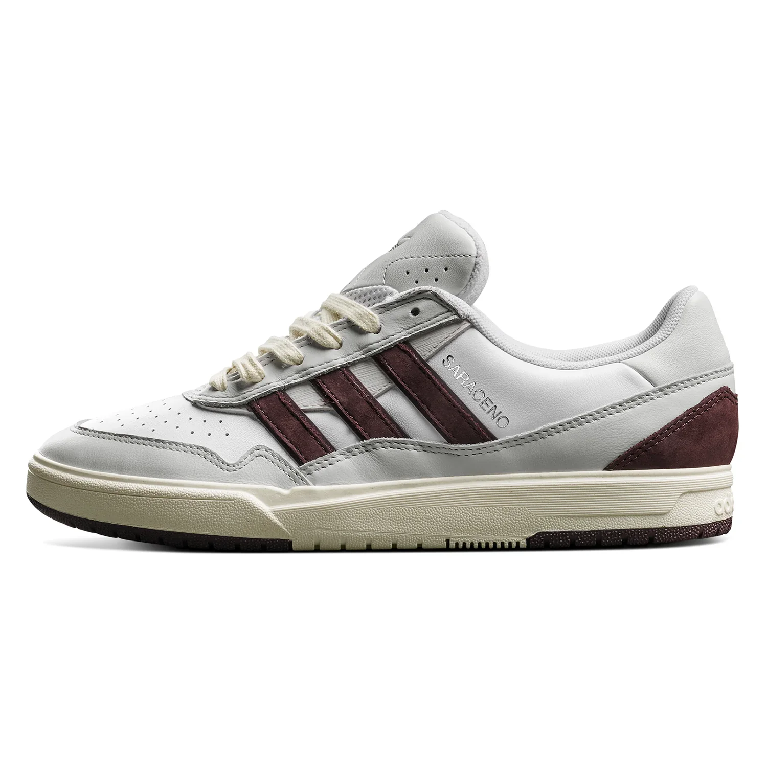 Adidas Tyshawn II x Zach Saraceno (Crystal White/Shadow Brown) - Image 3
