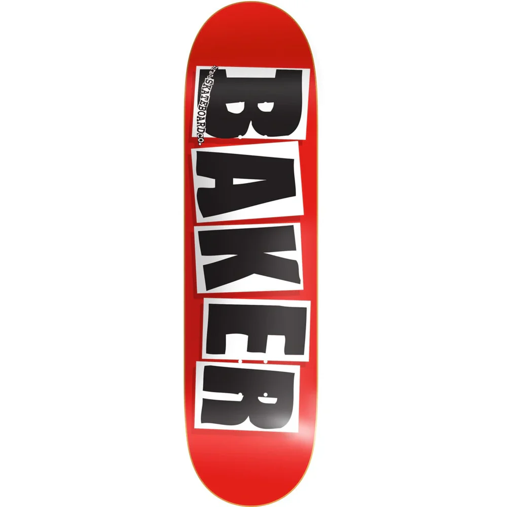 Baker Logo Deck (Red/Black) 8.475"