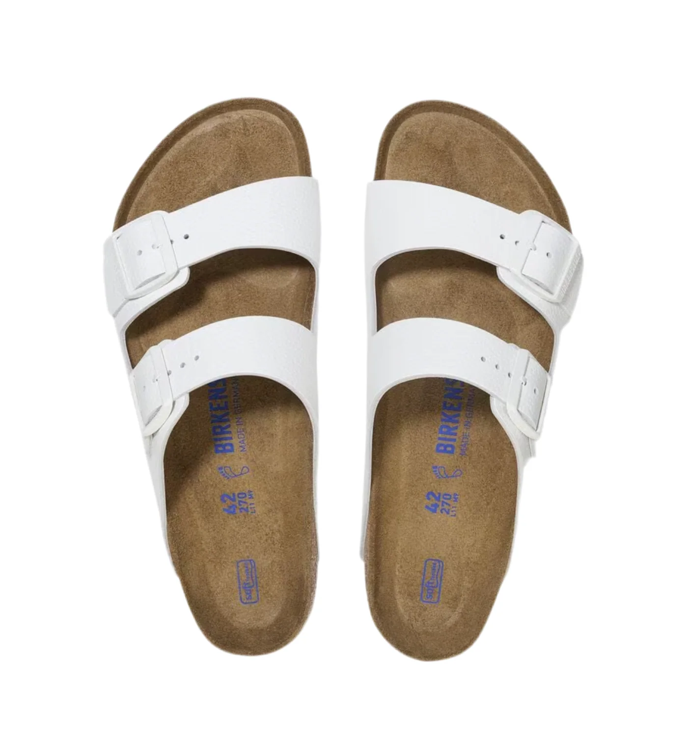 Birkenstock Arizona BS leather (White) - Image 4