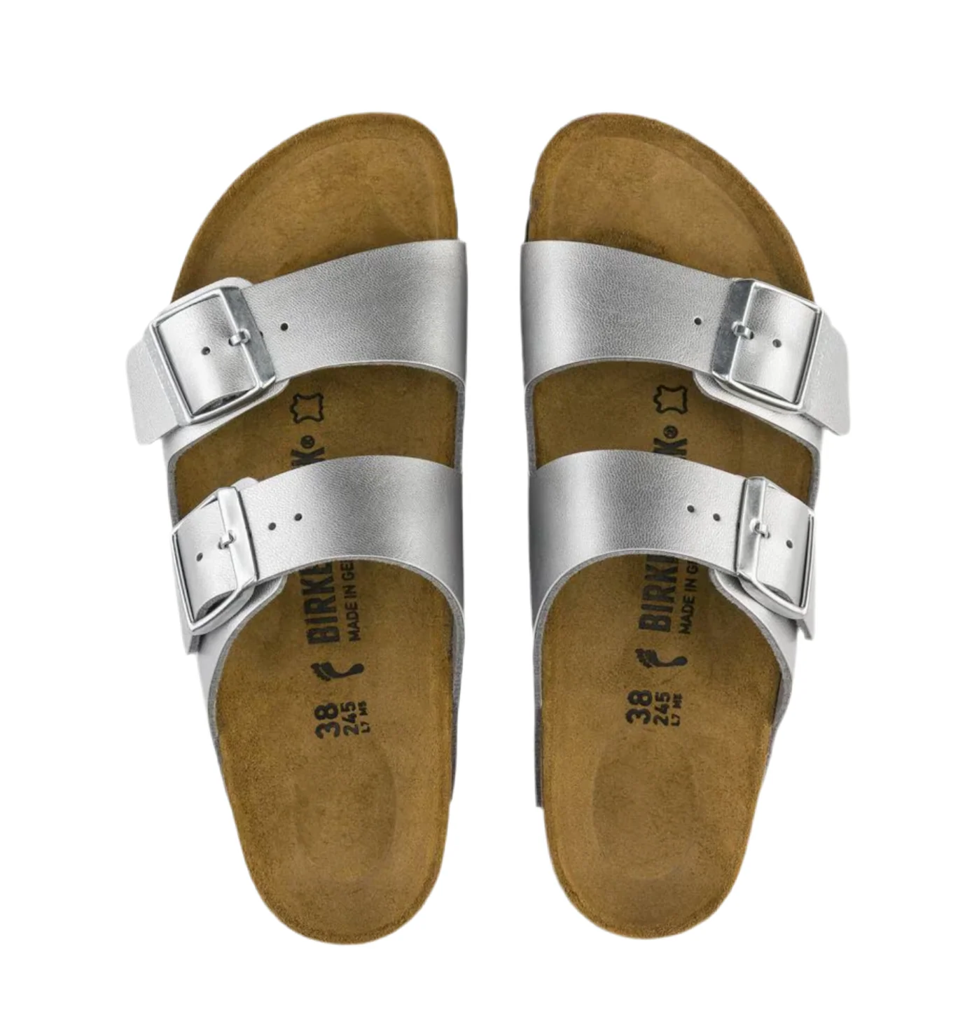 Birkenstock Arizona BS (Silver) - Image 4