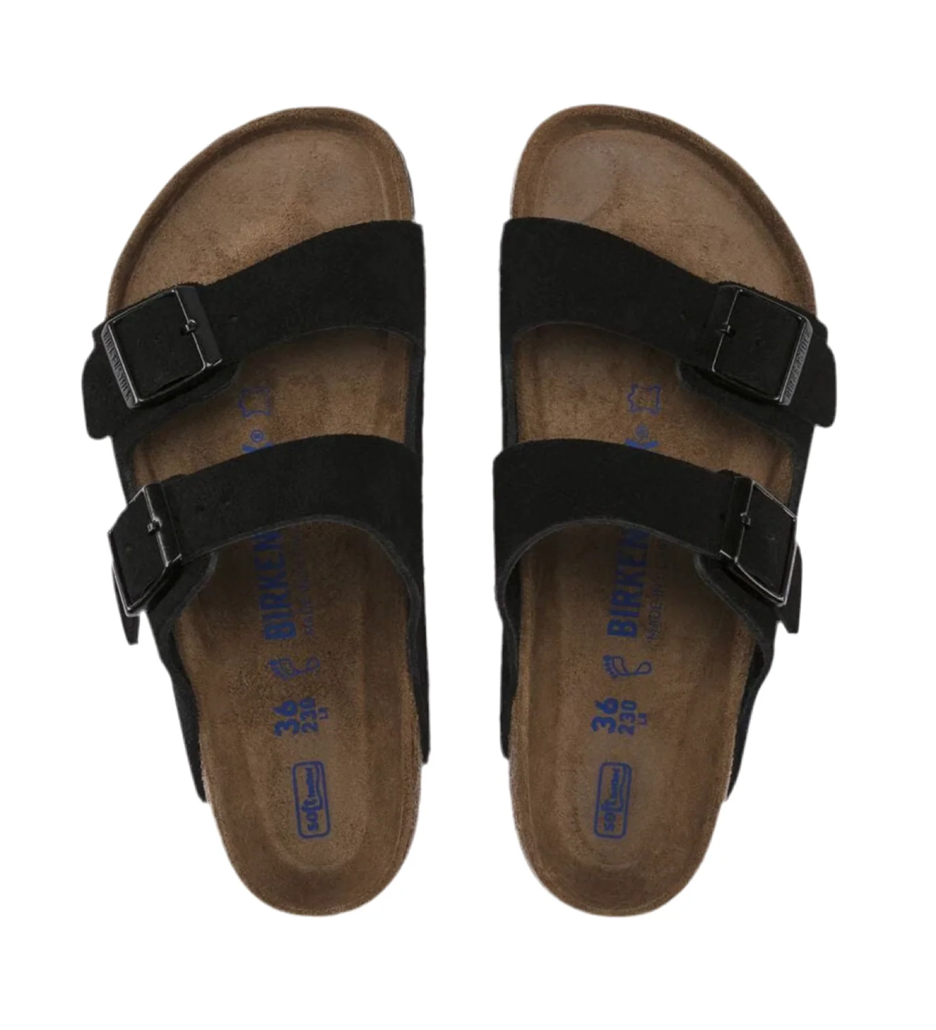 Birkenstock Arizona BS Suede (Black) - Image 3
