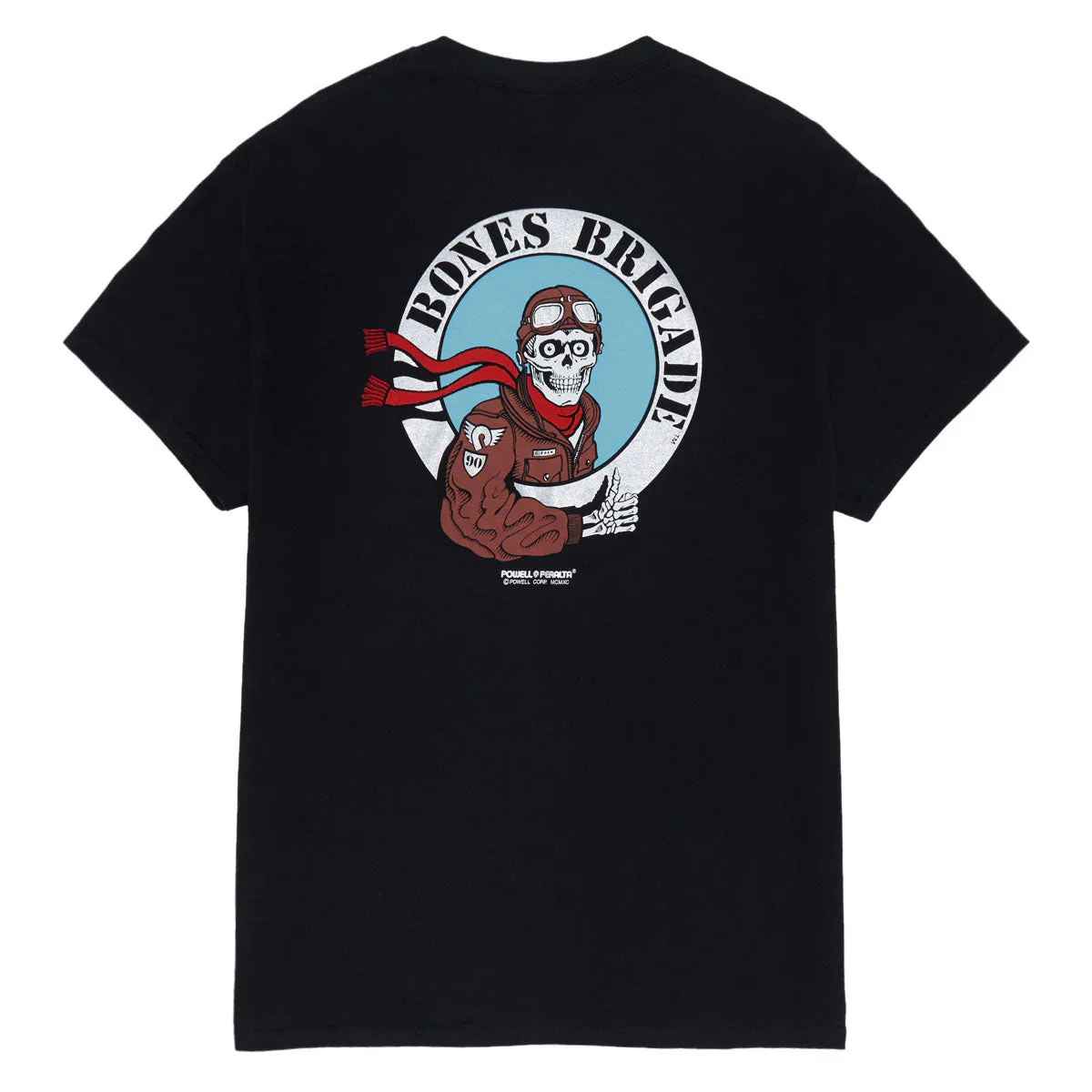 Bones Brigade Ripper Pilot T-Shirt (Black) - Image 2