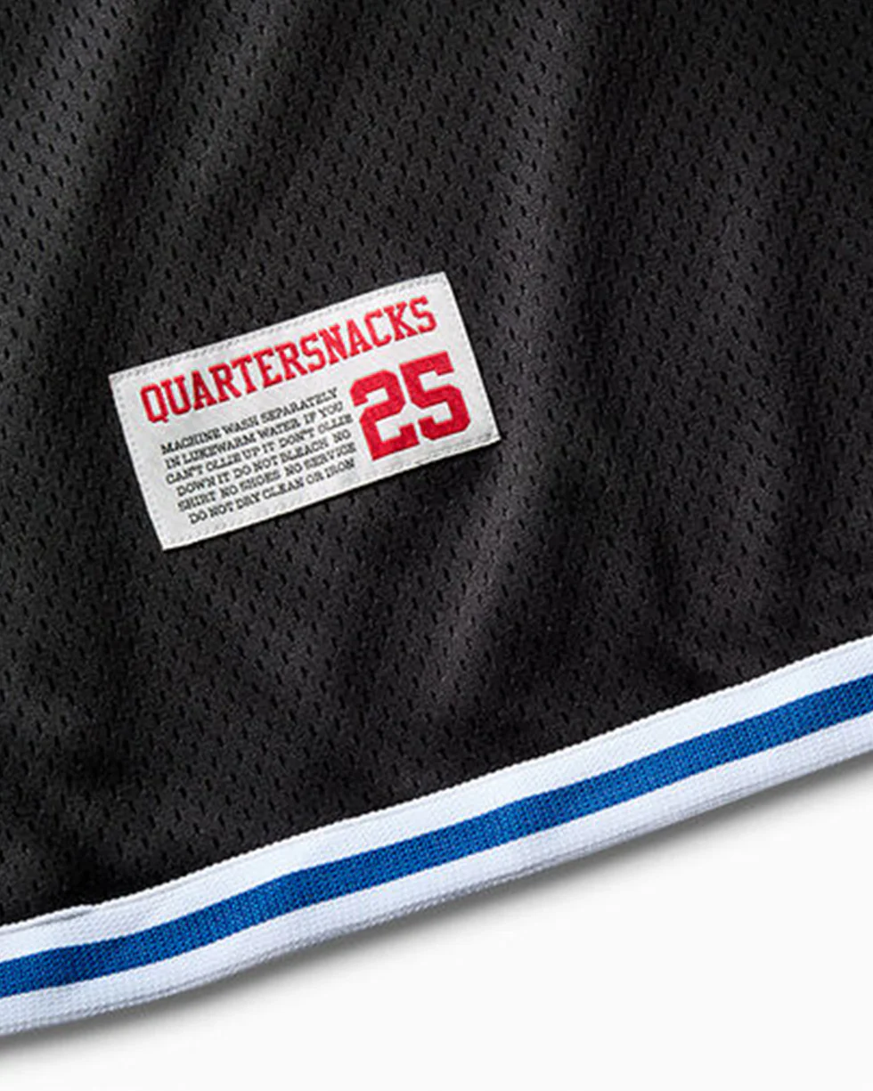 CONS x Quartersnacks Warm Up Top (Black/White/Blue) - Image 4