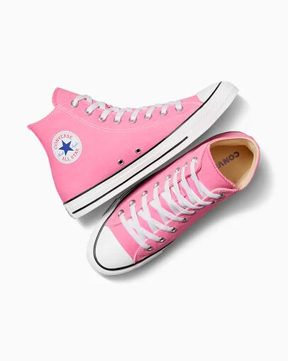 Converse Chuck Taylor All Star Canvas Hi (Pink) - Image 4