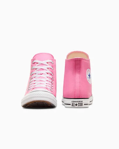 Converse Chuck Taylor All Star Canvas Hi (Pink) - Image 5
