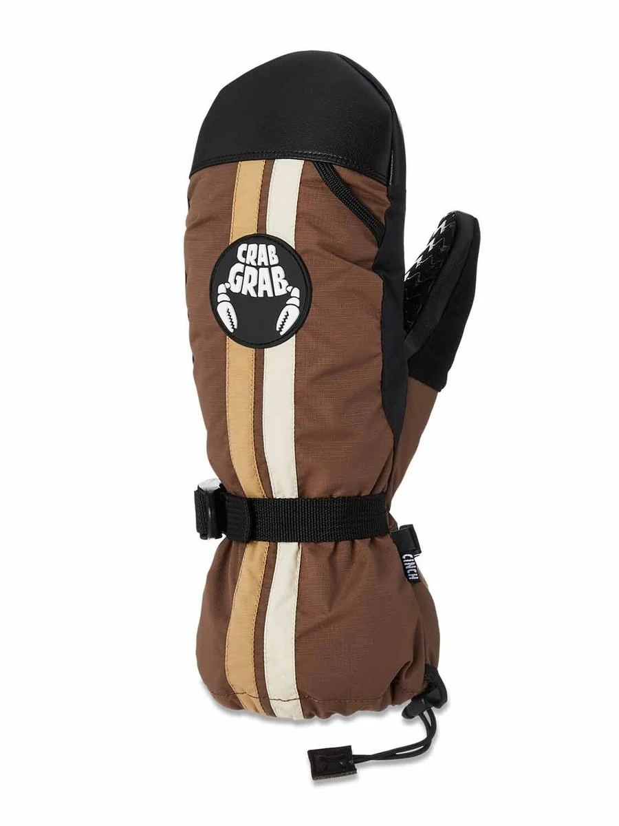 Crab Grab Clinch Mitten Brown Racer - Image 2