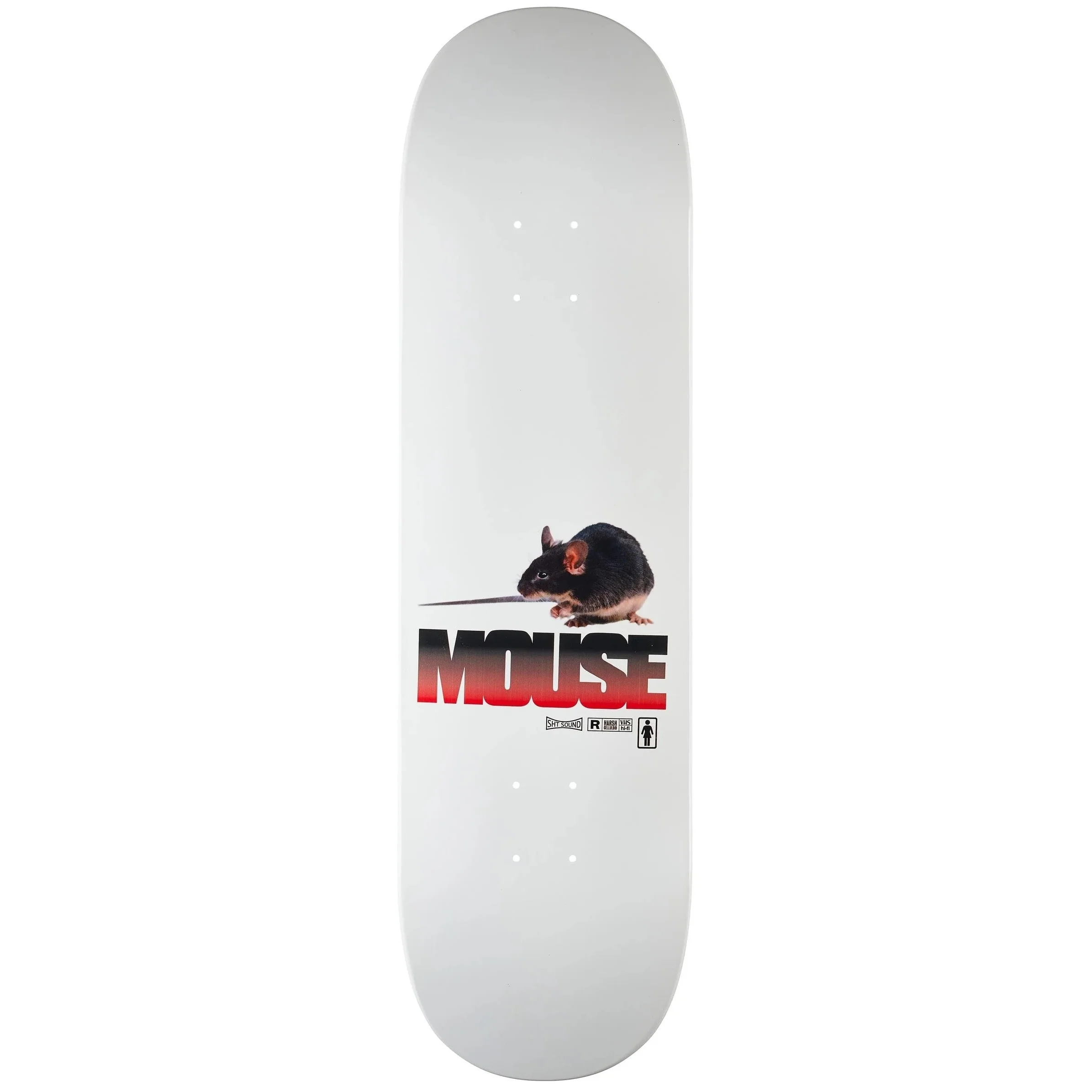 Girl Skateboard Carroll Mouse Deck