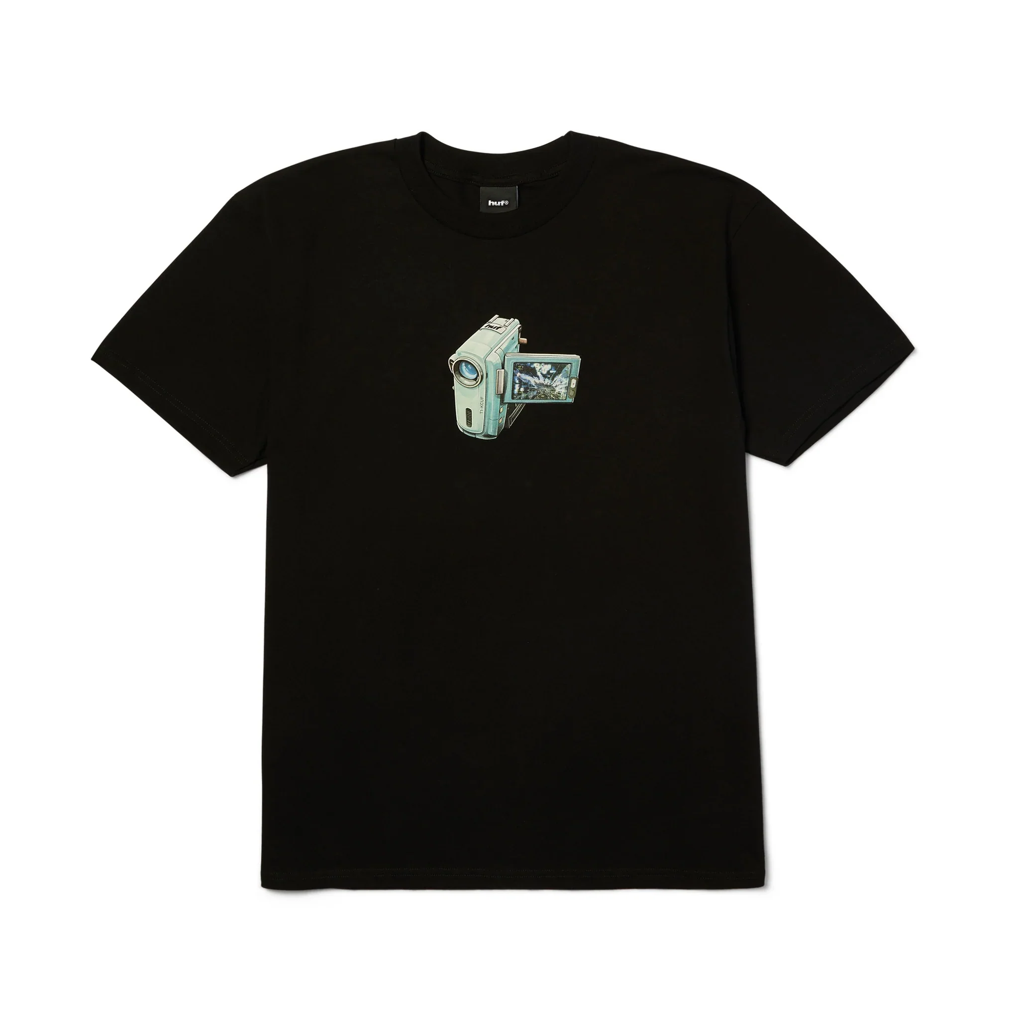 HUF H Cam Tee Black