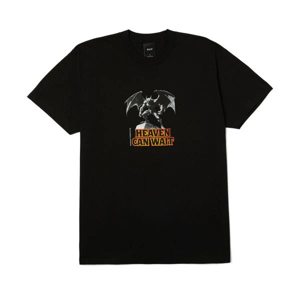 HUF Heaven Can Wait T Shirt (Black)