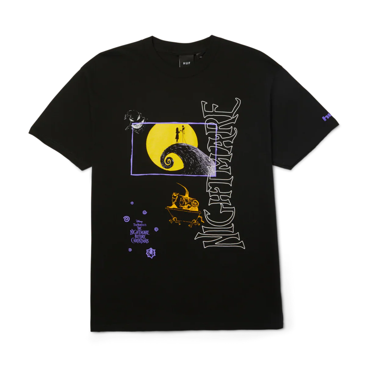 HUF x Nightmare Before Christmas Dream T-Shirt (Black)