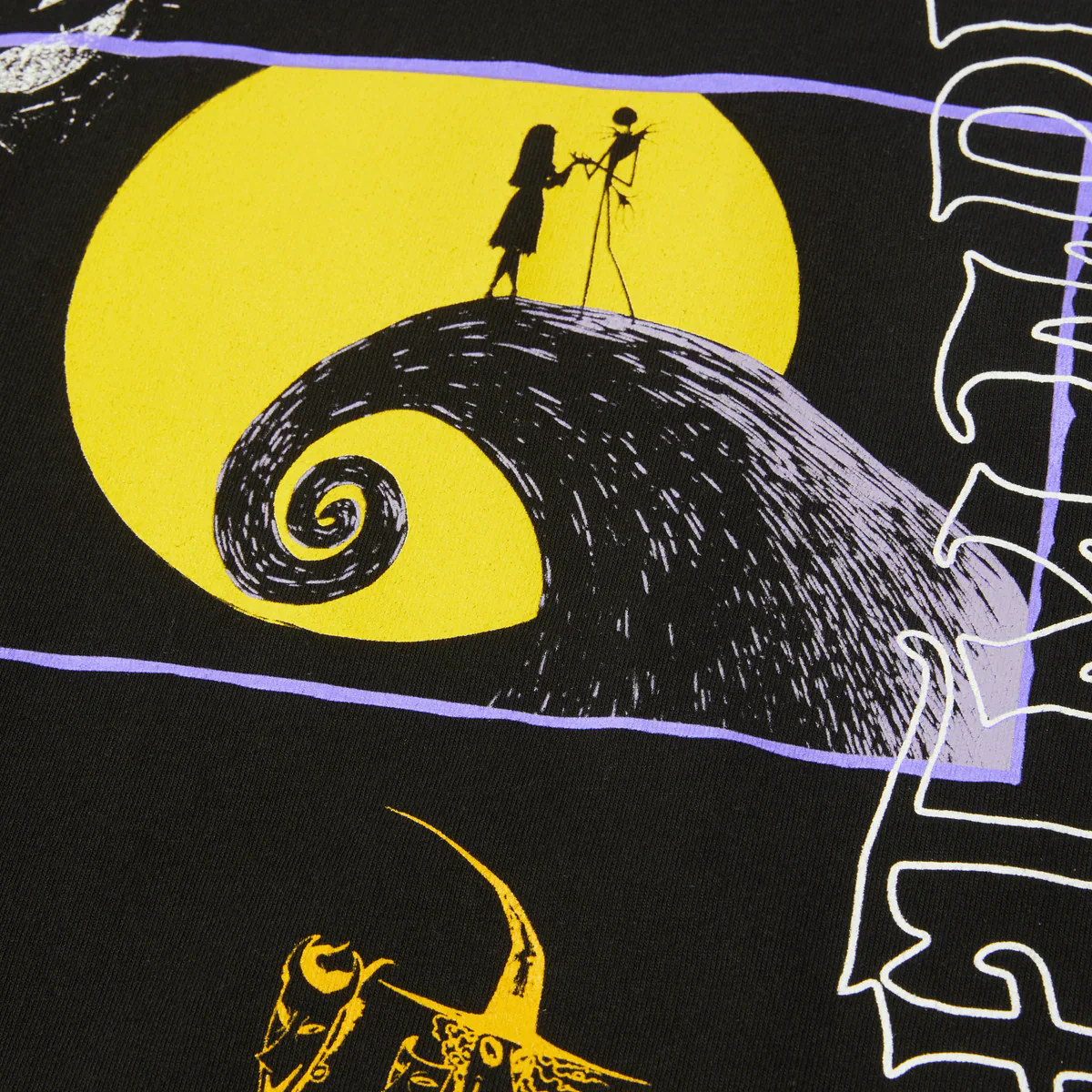 HUF x Nightmare Before Christmas Dream T-Shirt (Black) - Image 3