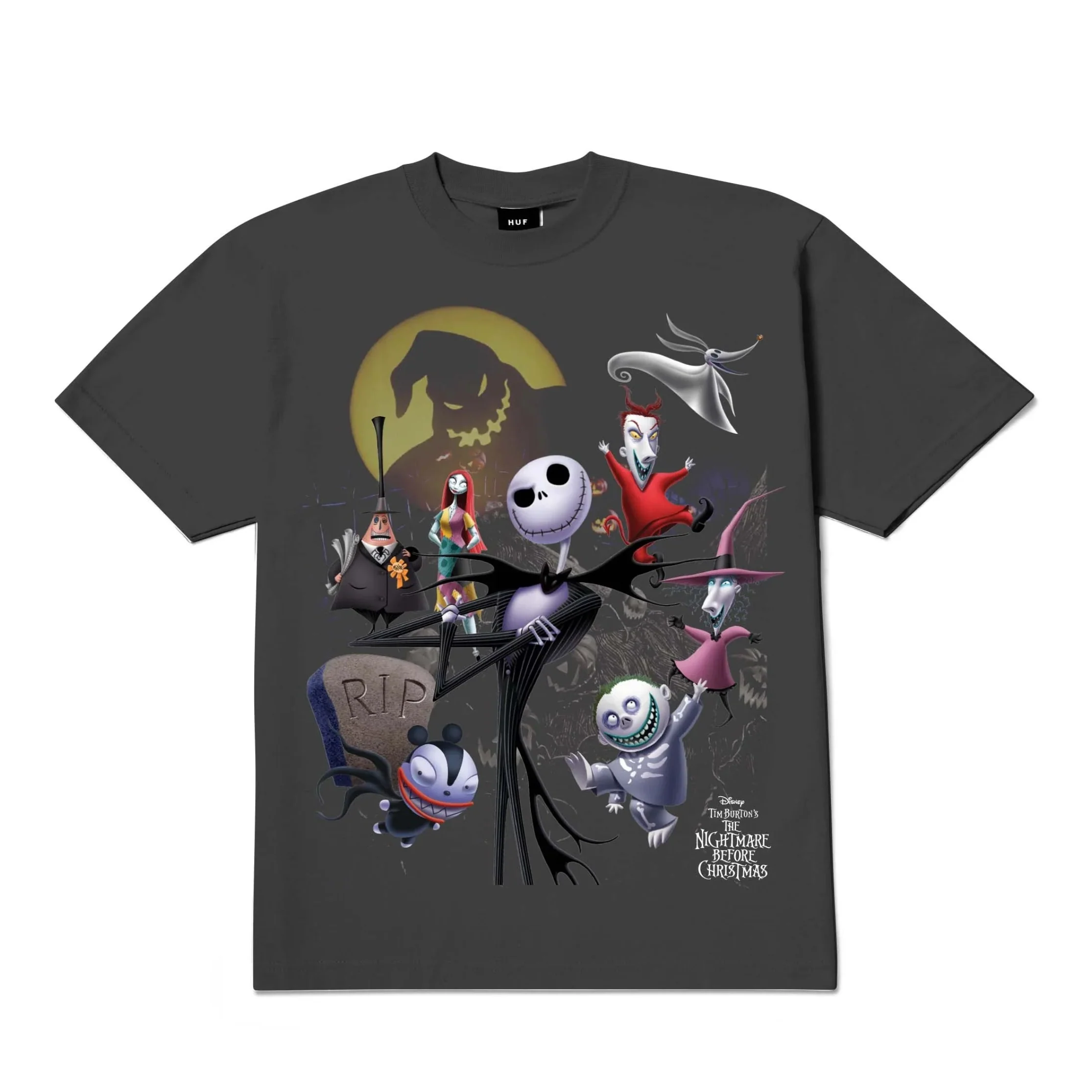 HUF x Nightmare Before Christmas Vintage T-Shirt (Grey)