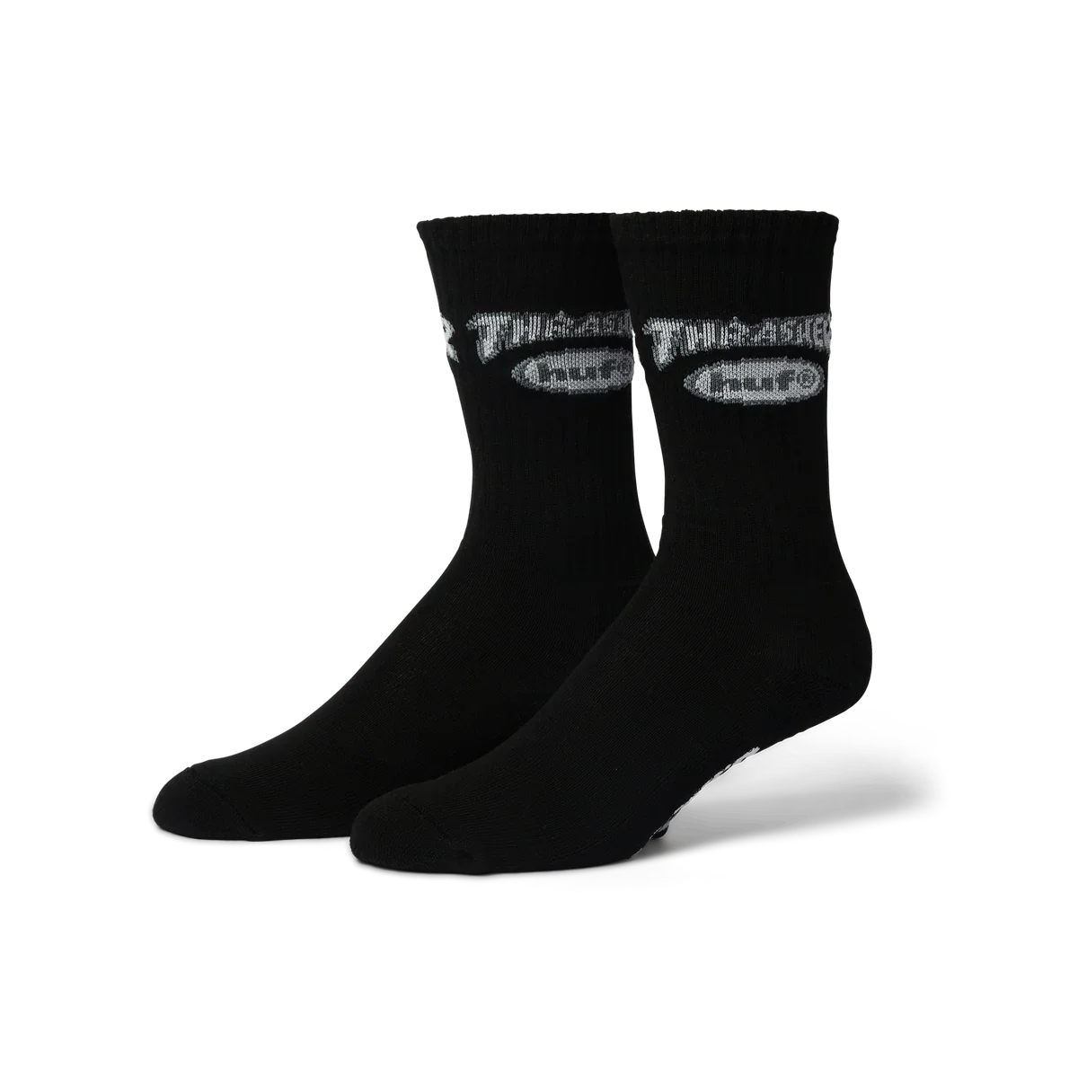 HUF x Thrasher Logo Sock (Black)