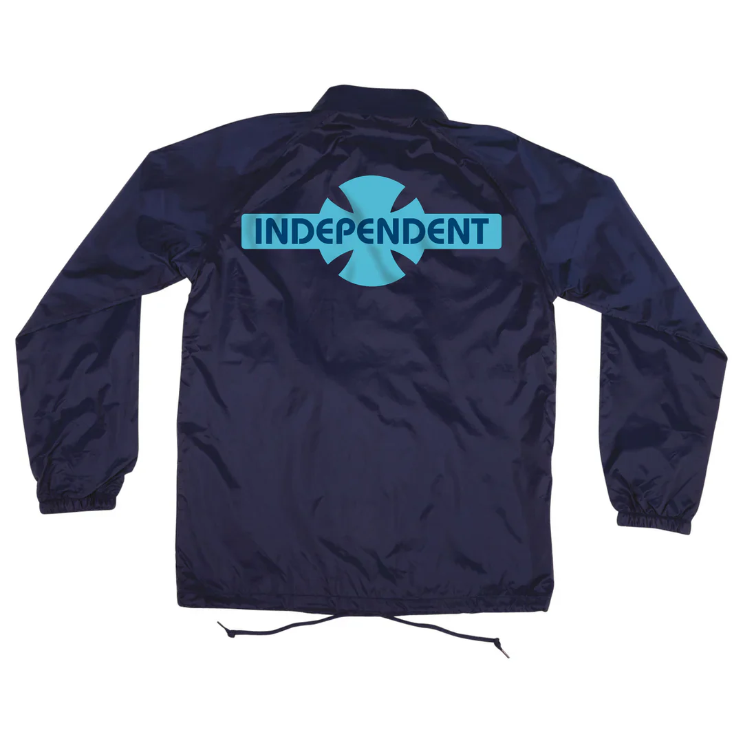 Independent Truck Co Legacy Coach Navy Windbreaker - Image 2