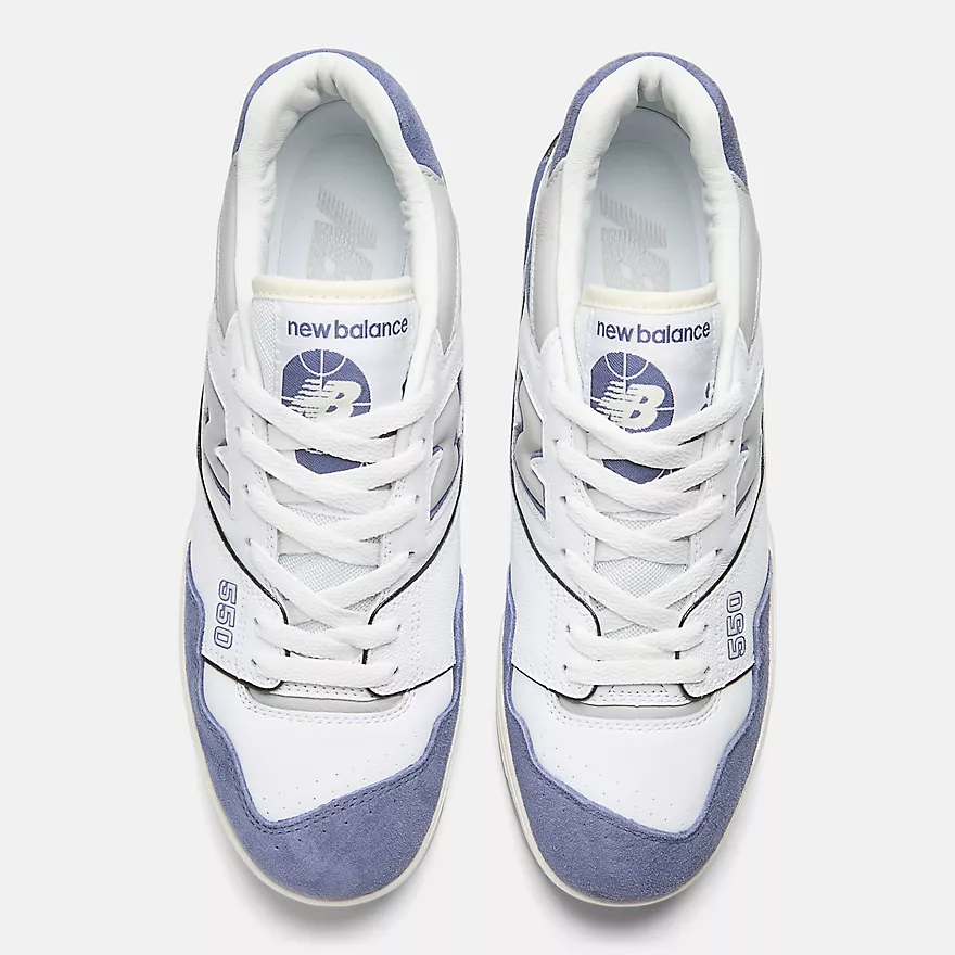 New Balance 550 (White/Blue) - Image 4