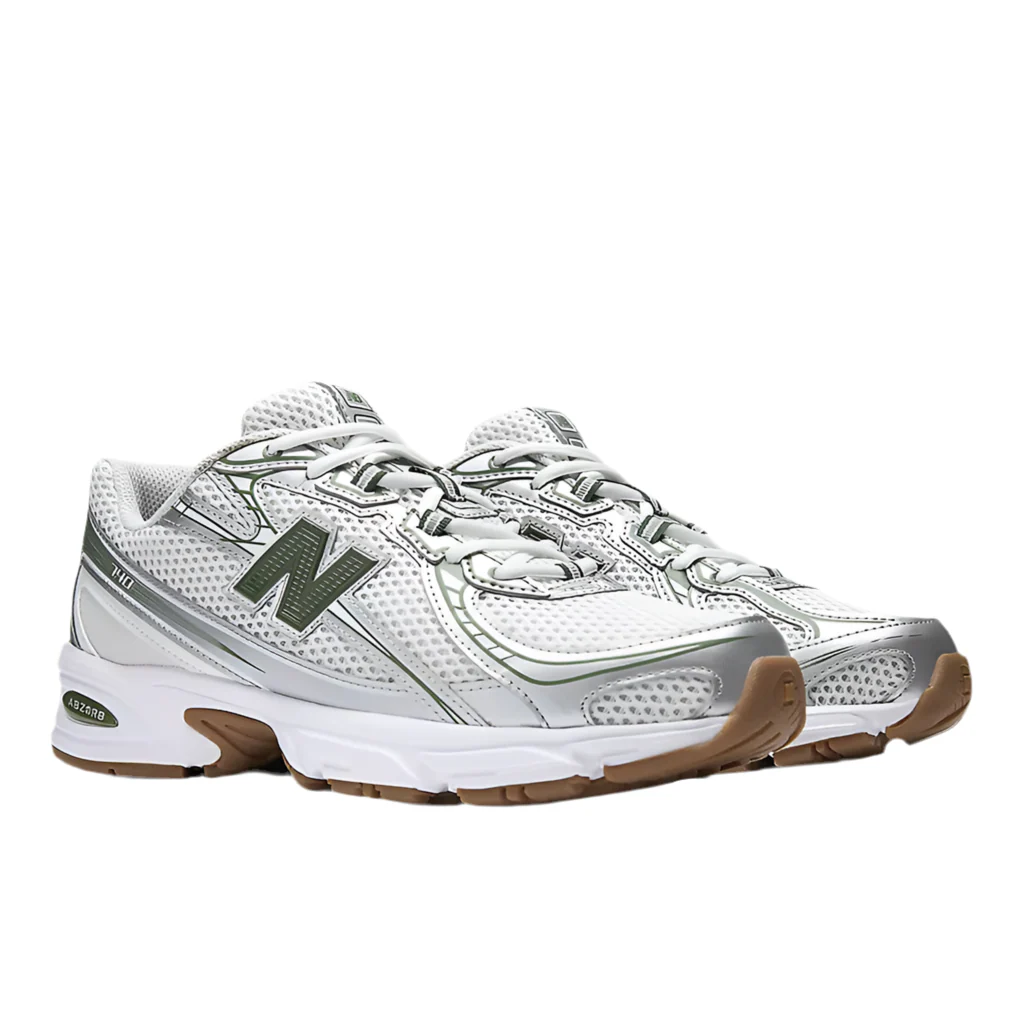 New Balance 740 (Grey/Green) - Image 2