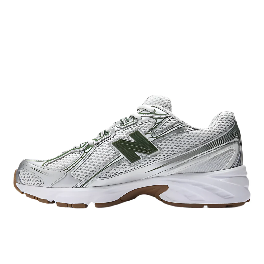 New Balance 740 (Grey/Green) - Image 3