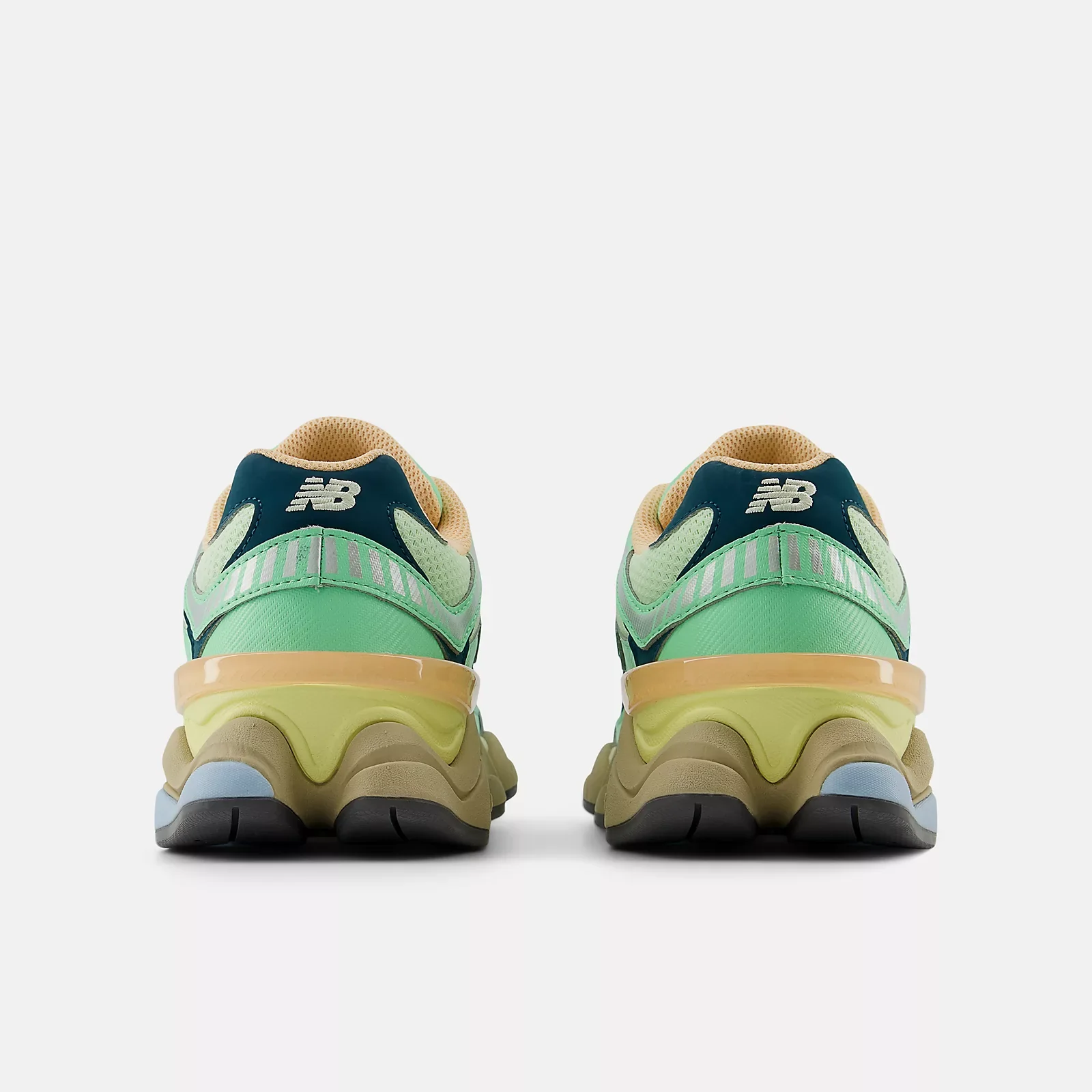 New Balance 9060 (Green/Blue/Yellow) - Image 6