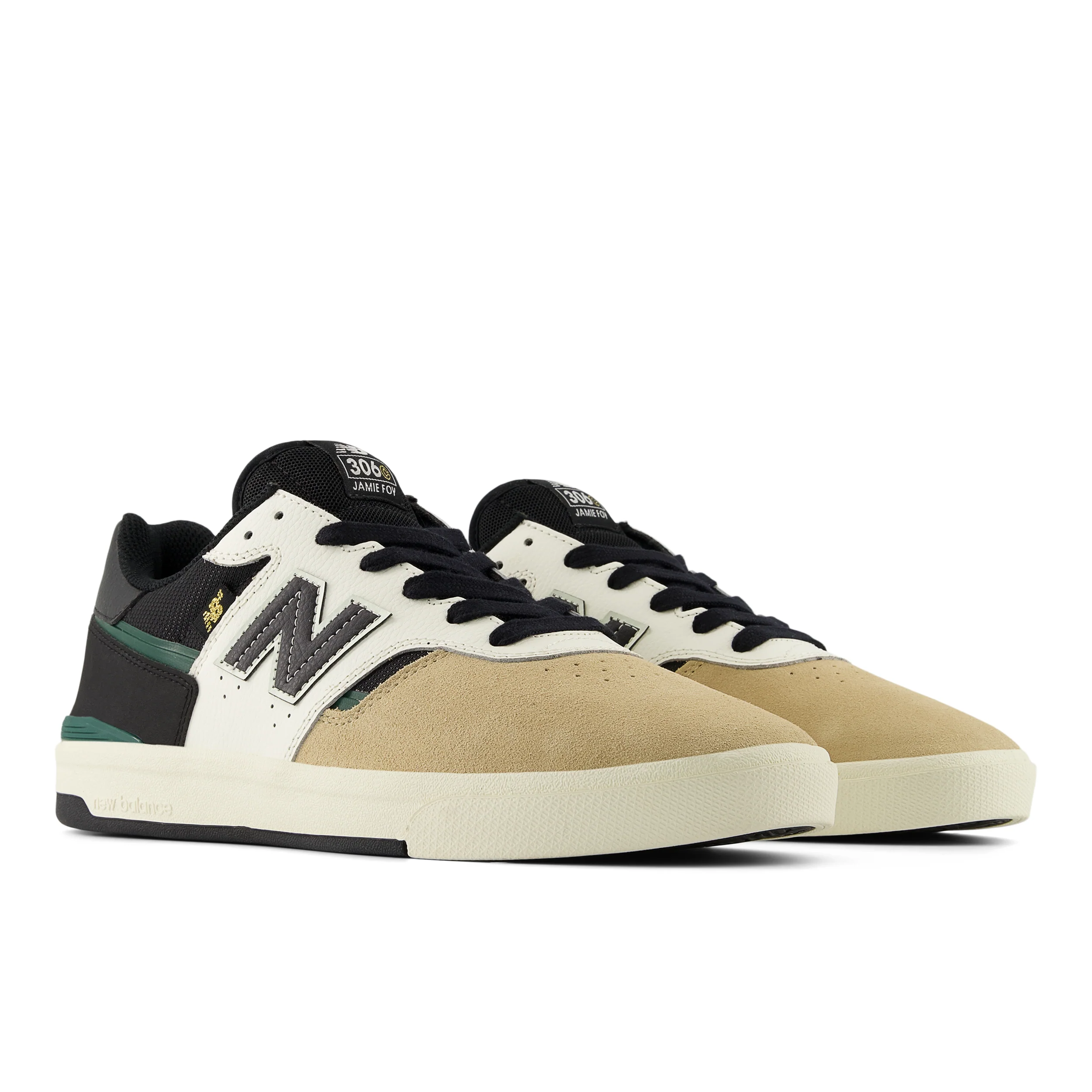 New Balance Numeric Jamie Foy 306 Cup (Beige/Black) - Image 2