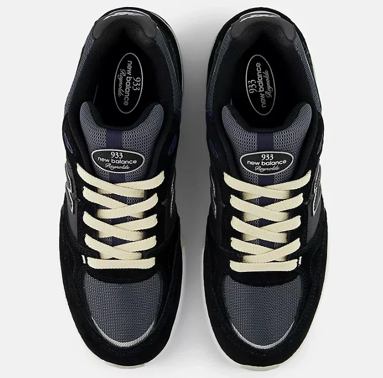 New Balance Numeric Andrew Reynolds 933 (Black/Blue) - Image 3