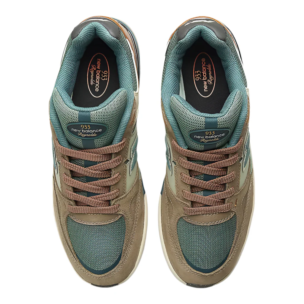 New Balance Numeric Andrew reynolds 933 Brown/Green - Image 5