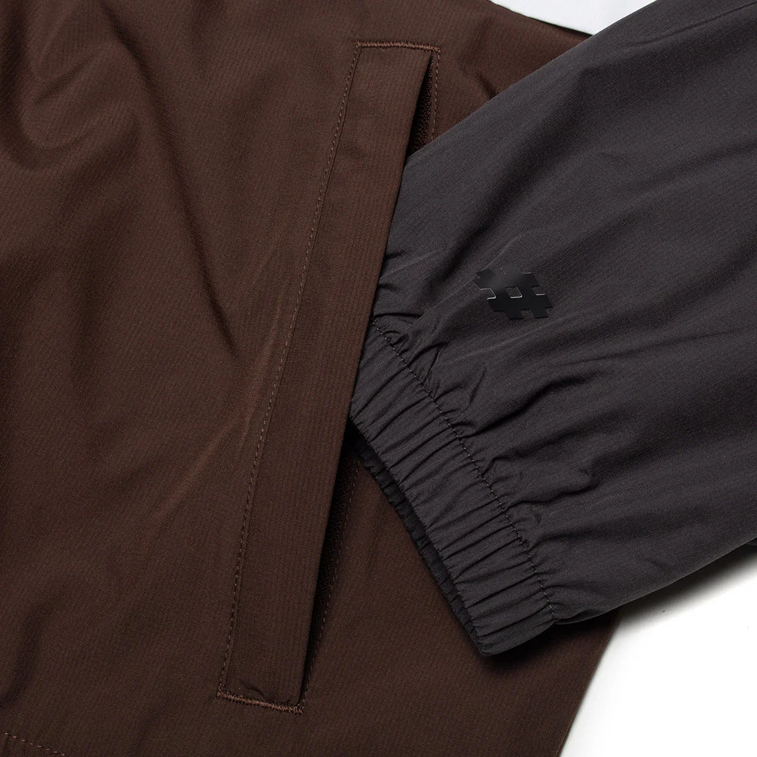 New Balance Numeric Archive Jacket (Black/White/Brown) - Image 5