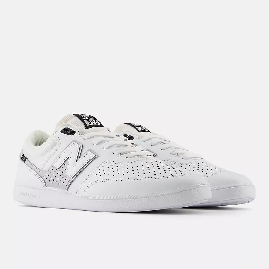 New Balance Numeric Brandon Westgate 508 (White/Grey) - Image 2