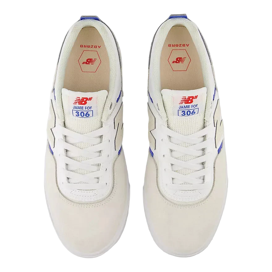 New Balance Numeric Jamie Foy 306 (Grey/White) - Image 4