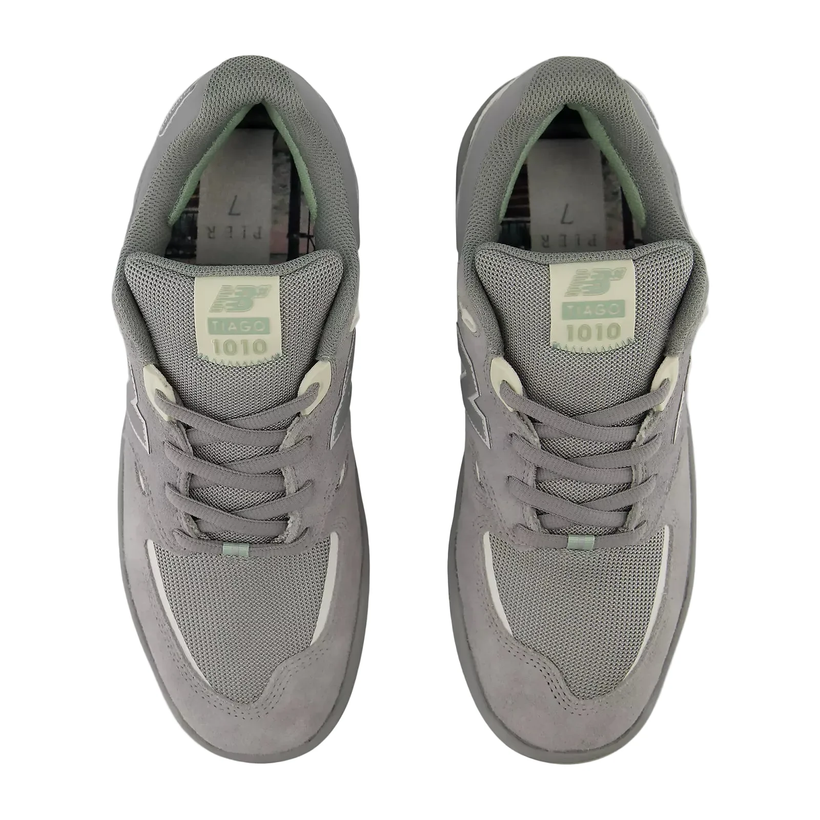 New Balance Numeric Tiago Lemos 1010 (Grey/White) - Image 4