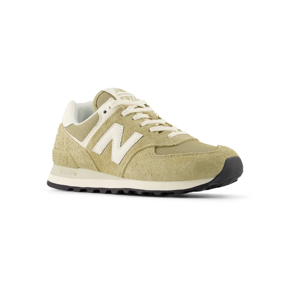 New Balance Women's 574 Beige/Beige - Image 2