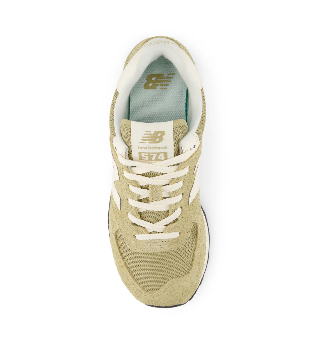 New Balance Women's 574 Beige/Beige - Image 3