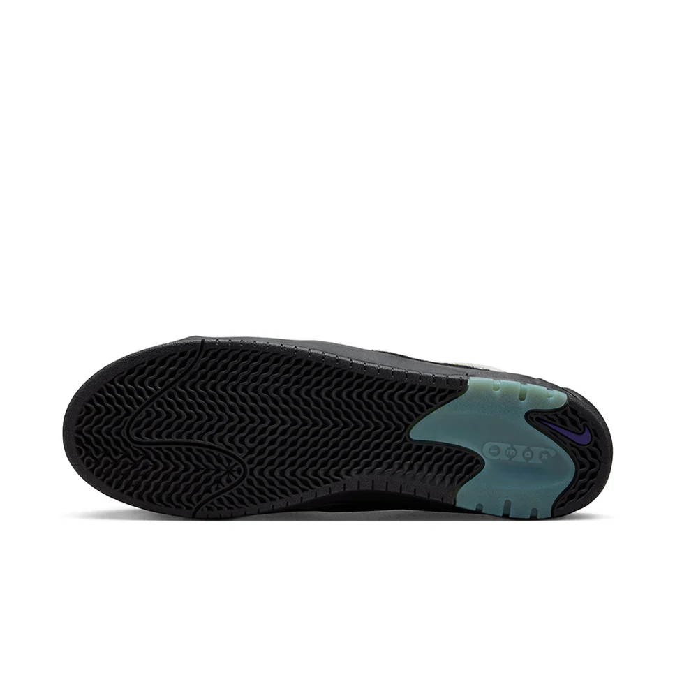 Nike SB Air Max Ishod (White/Black/Purple) - Image 6