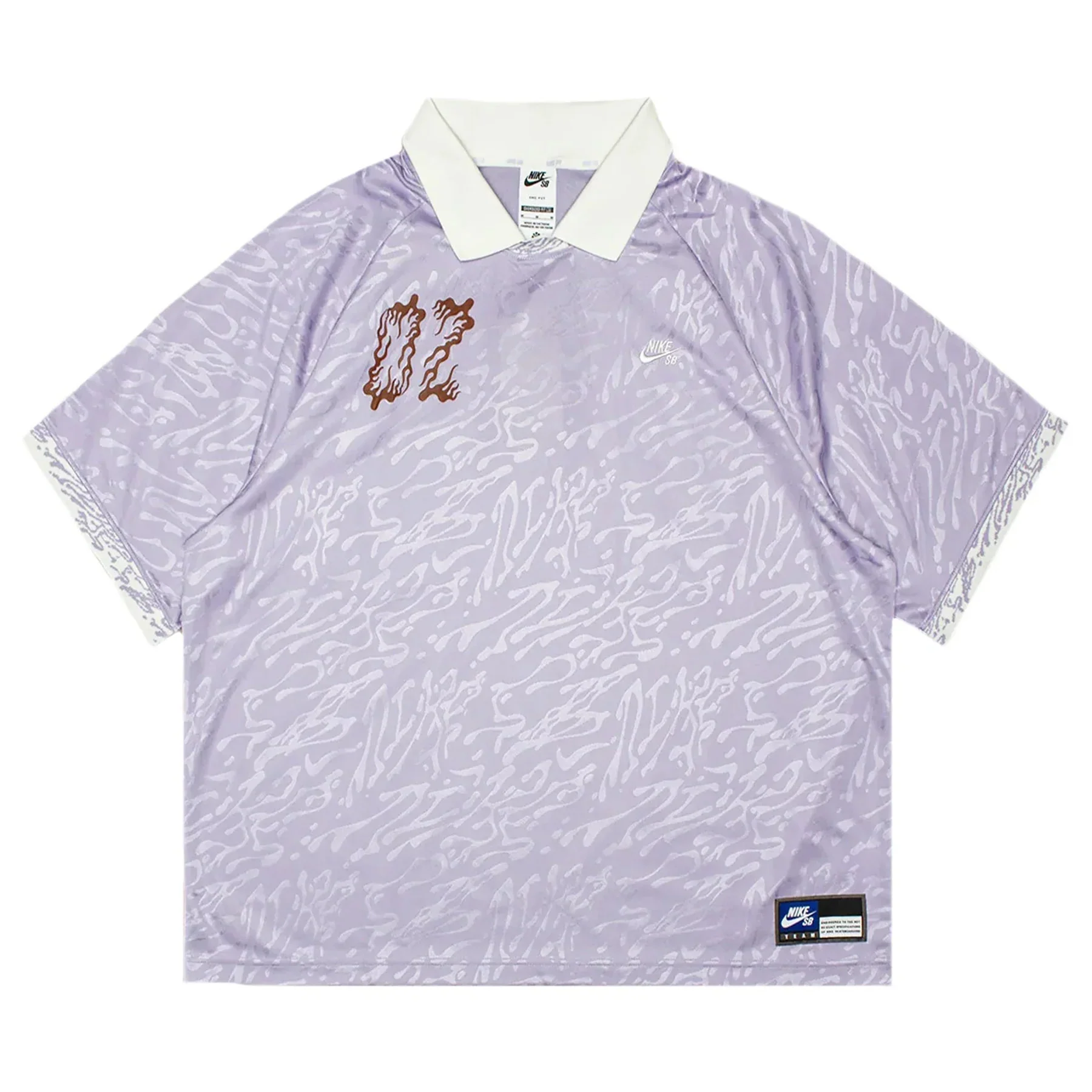 Nike SB DriFit Jacquard Jersey (Hydrangeas/White)