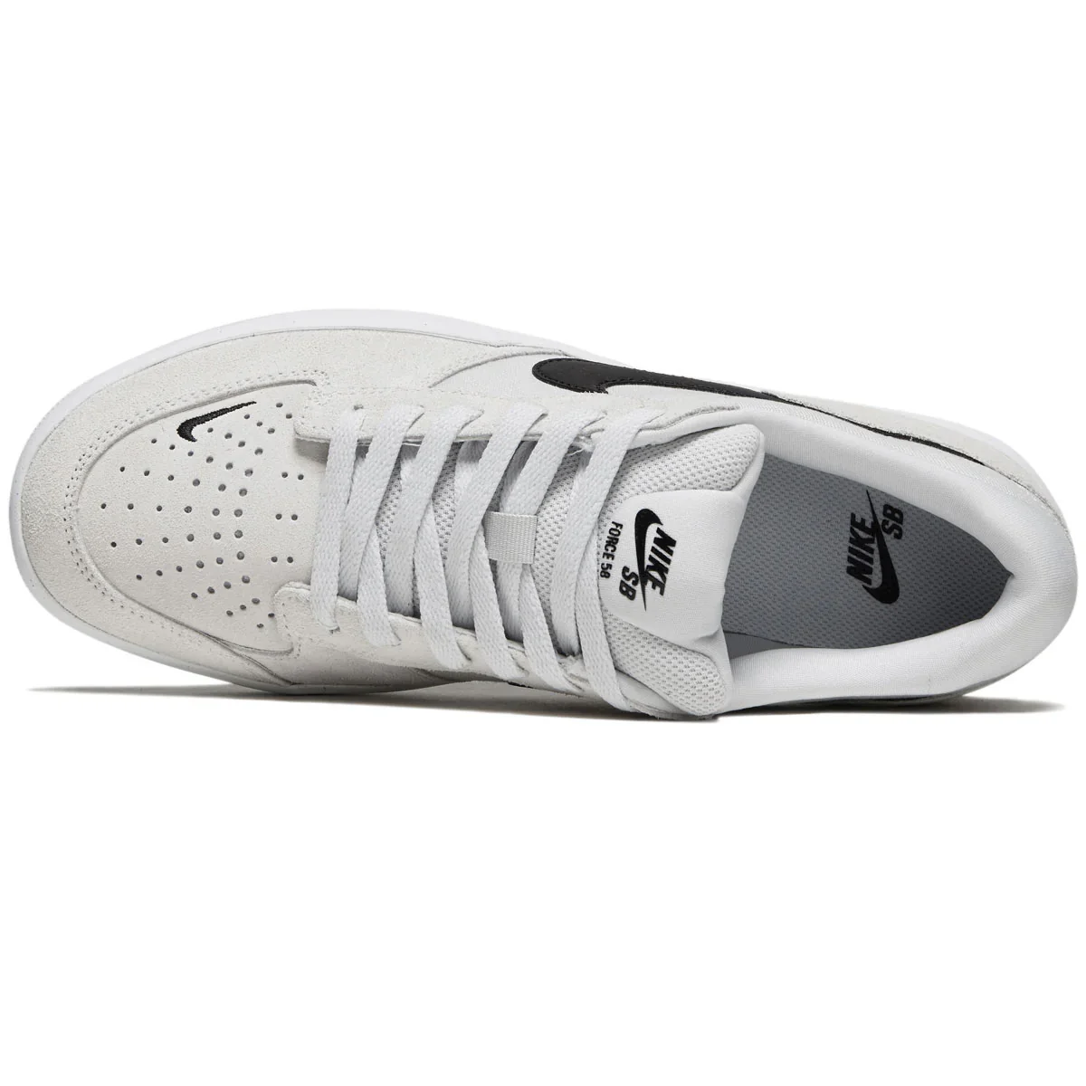 Nike SB Force 58 (Photon Dust/Black/Photon Dust/White) - Image 3
