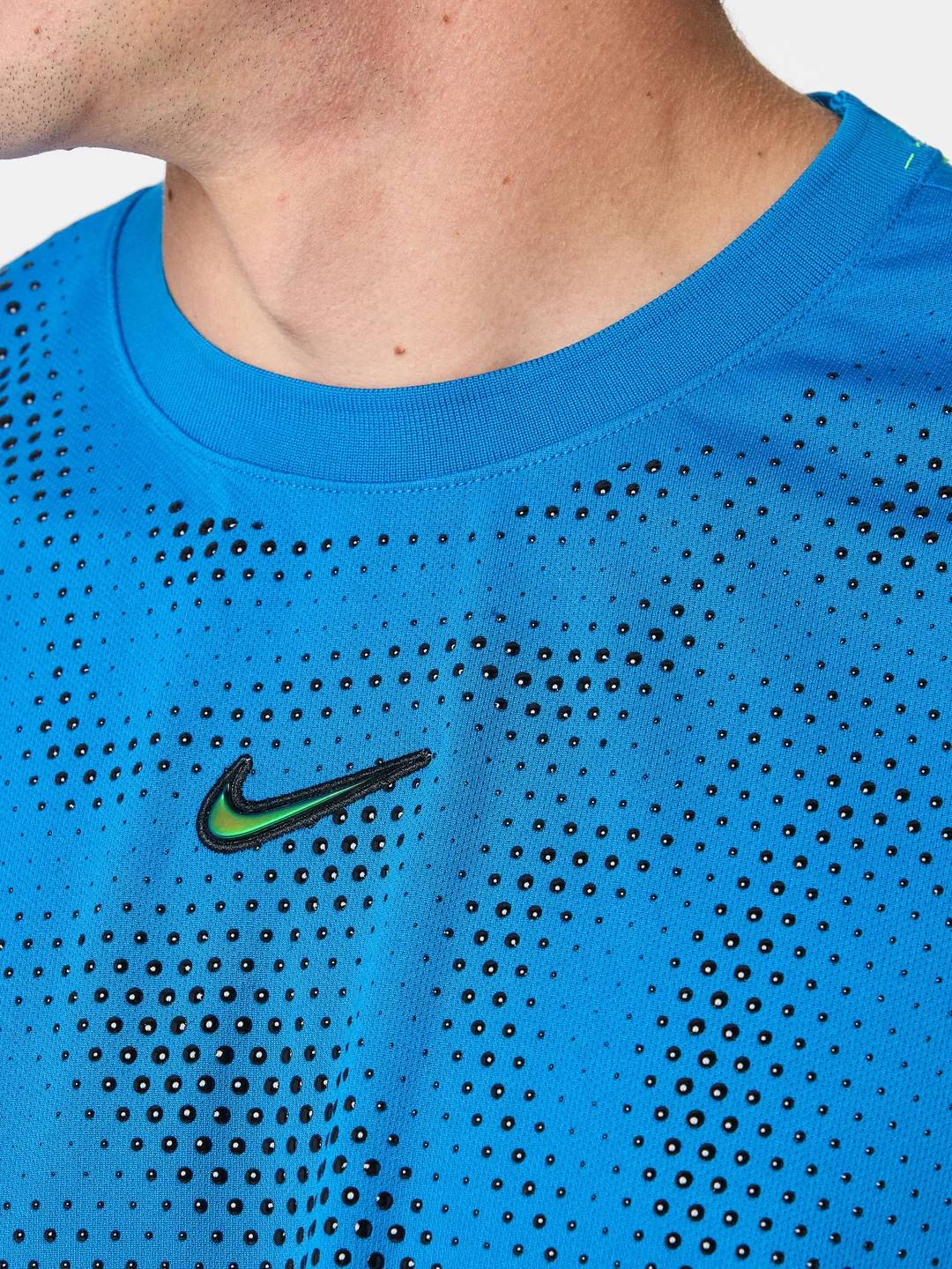 Nike SB Ishod S/S Jersey Top (Blue) - Image 6