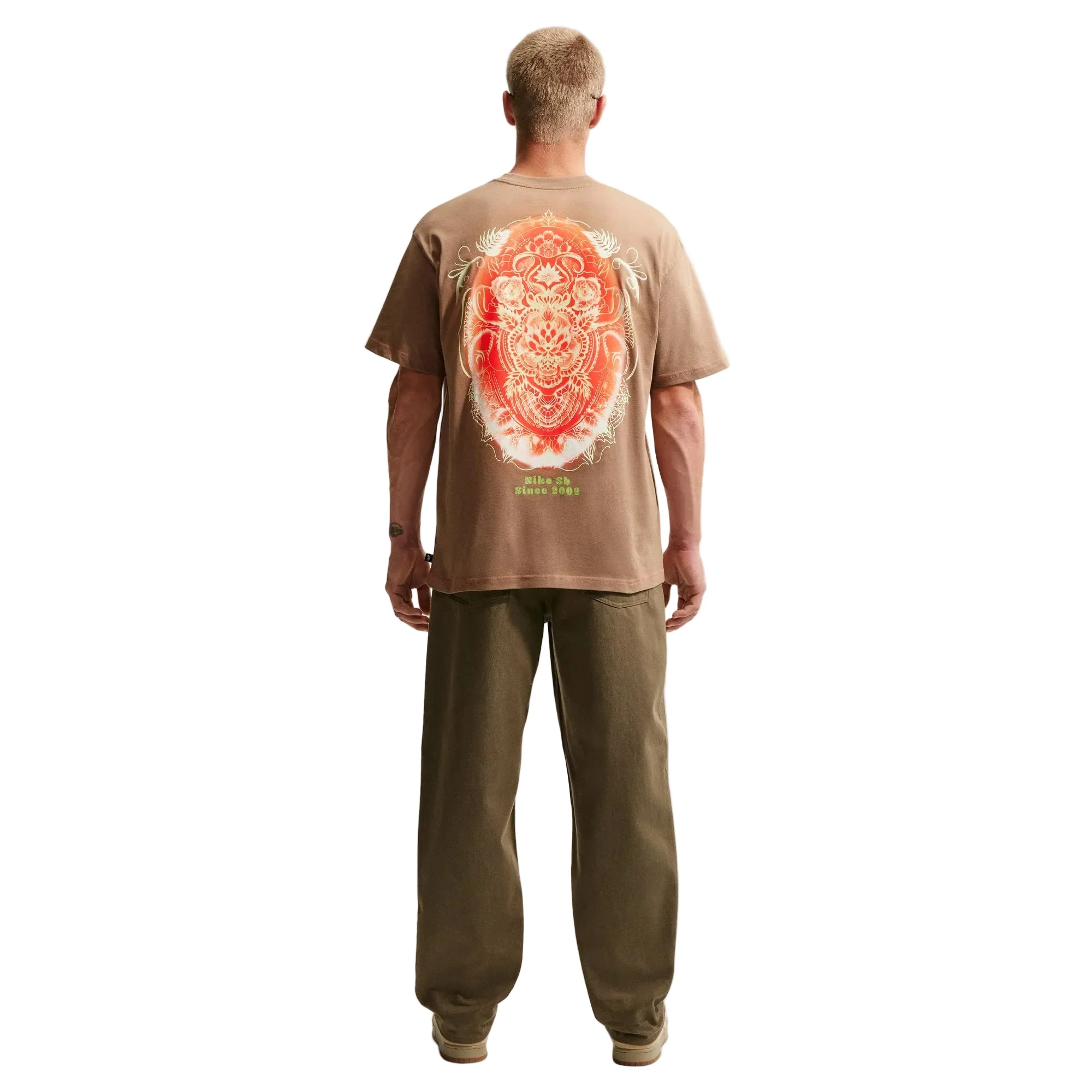 Nike SB Skate T-Shirt (Brown) - Image 2