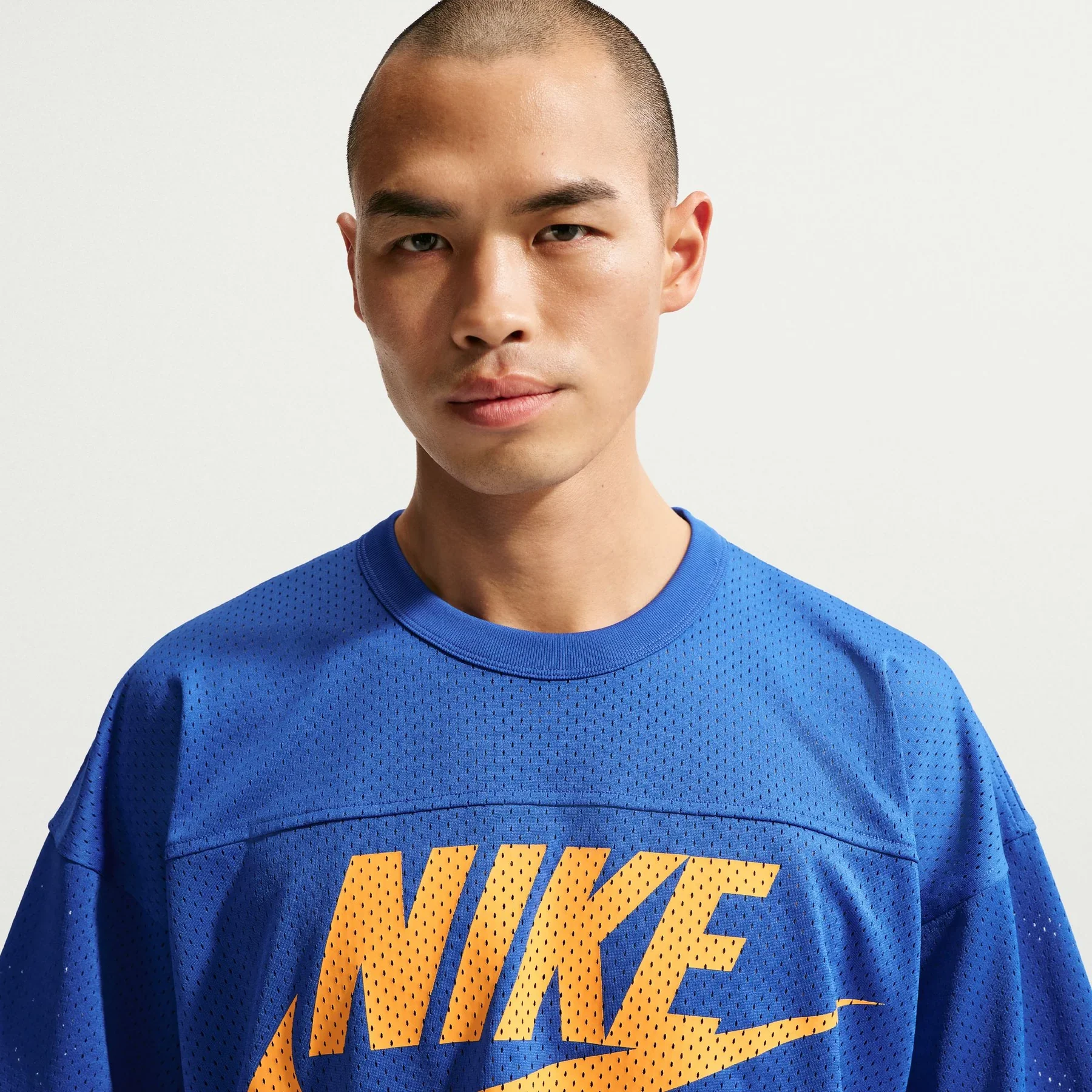 Nike SB Tee GFX Mesh FTBL JRY (Blue/Yellow) - Image 3