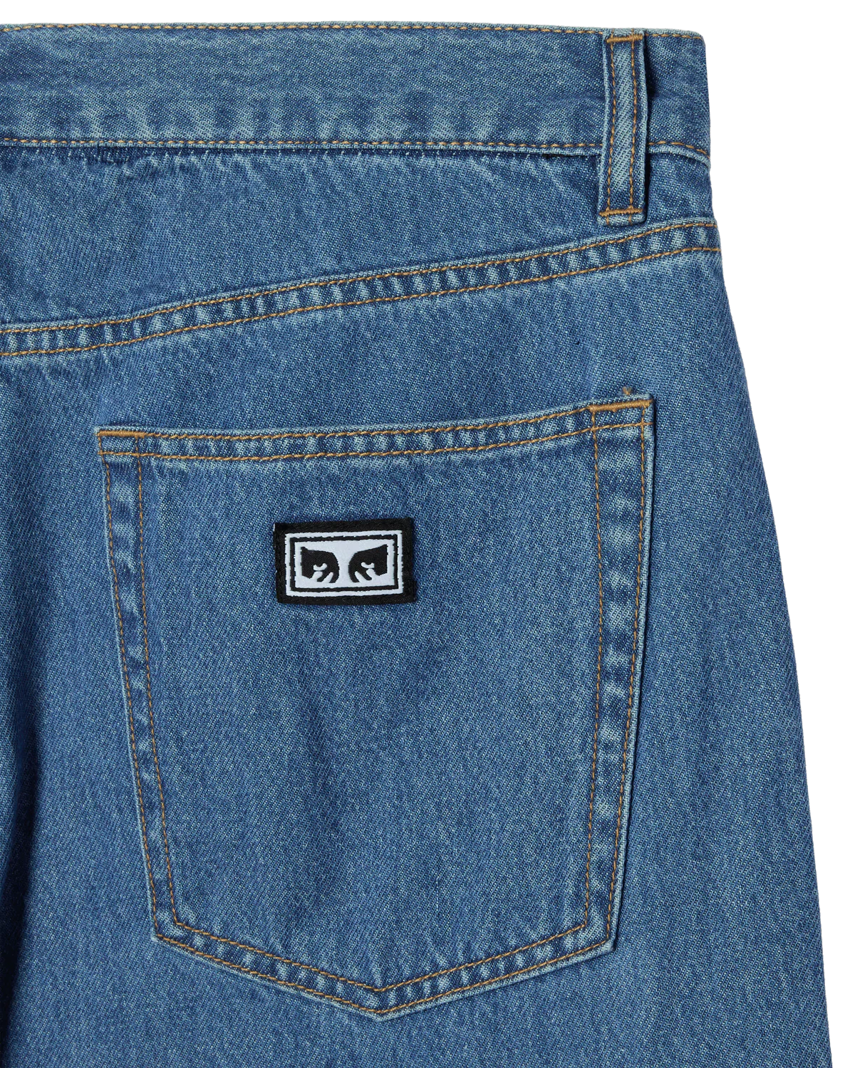 OBEY Emerson Denim - Salty Blue Stone Wash - Image 3