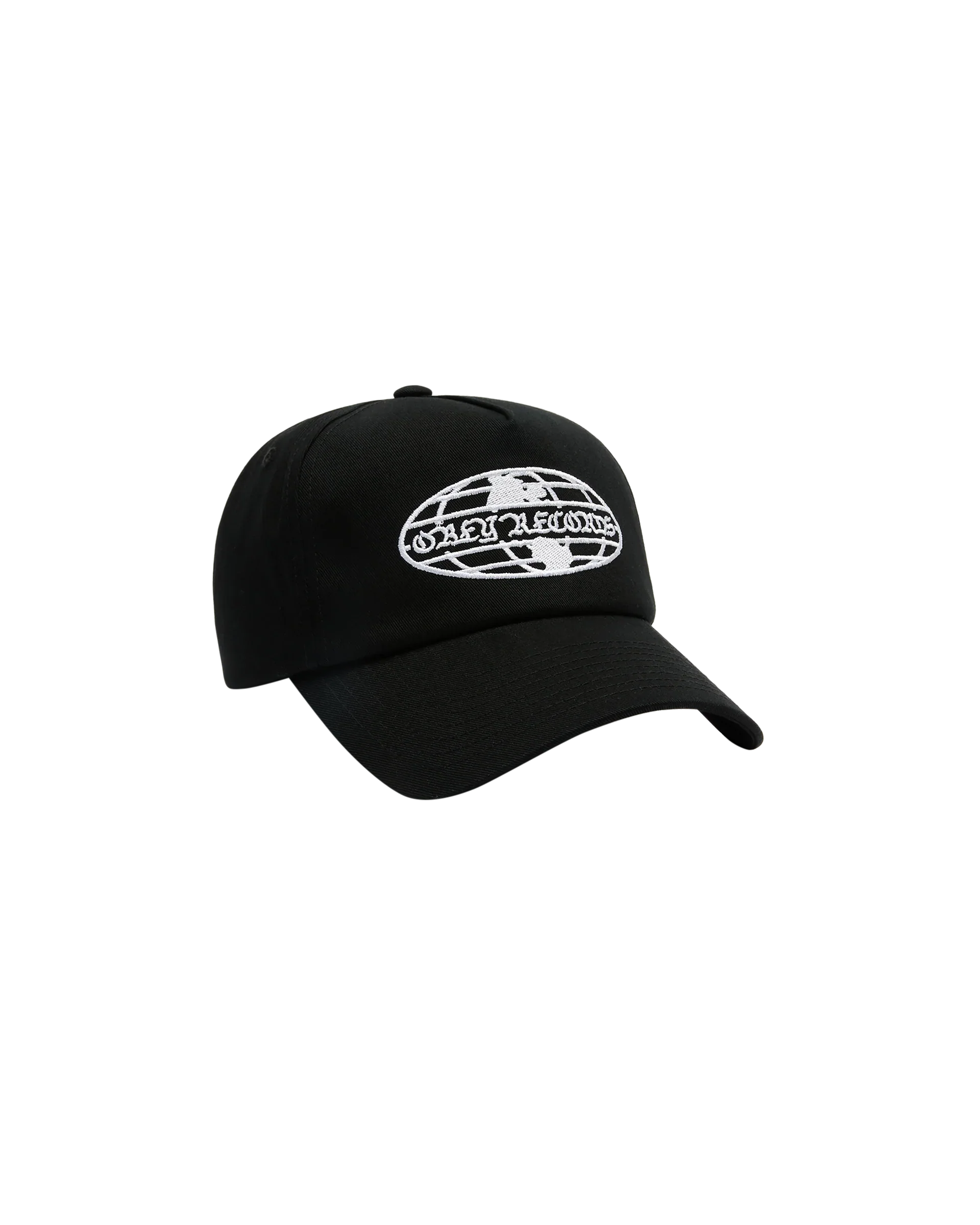 Obey World Records 5 Panel Black