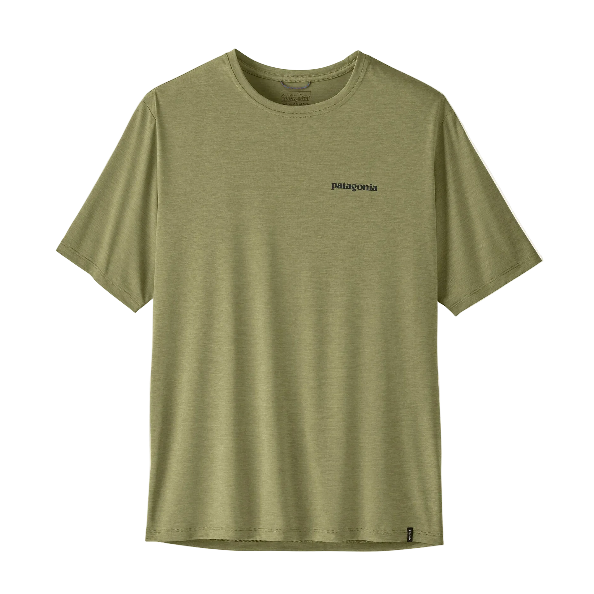 Patagonia Cap Cool Daily Shirt - Boardshort Logo Gumtree Green