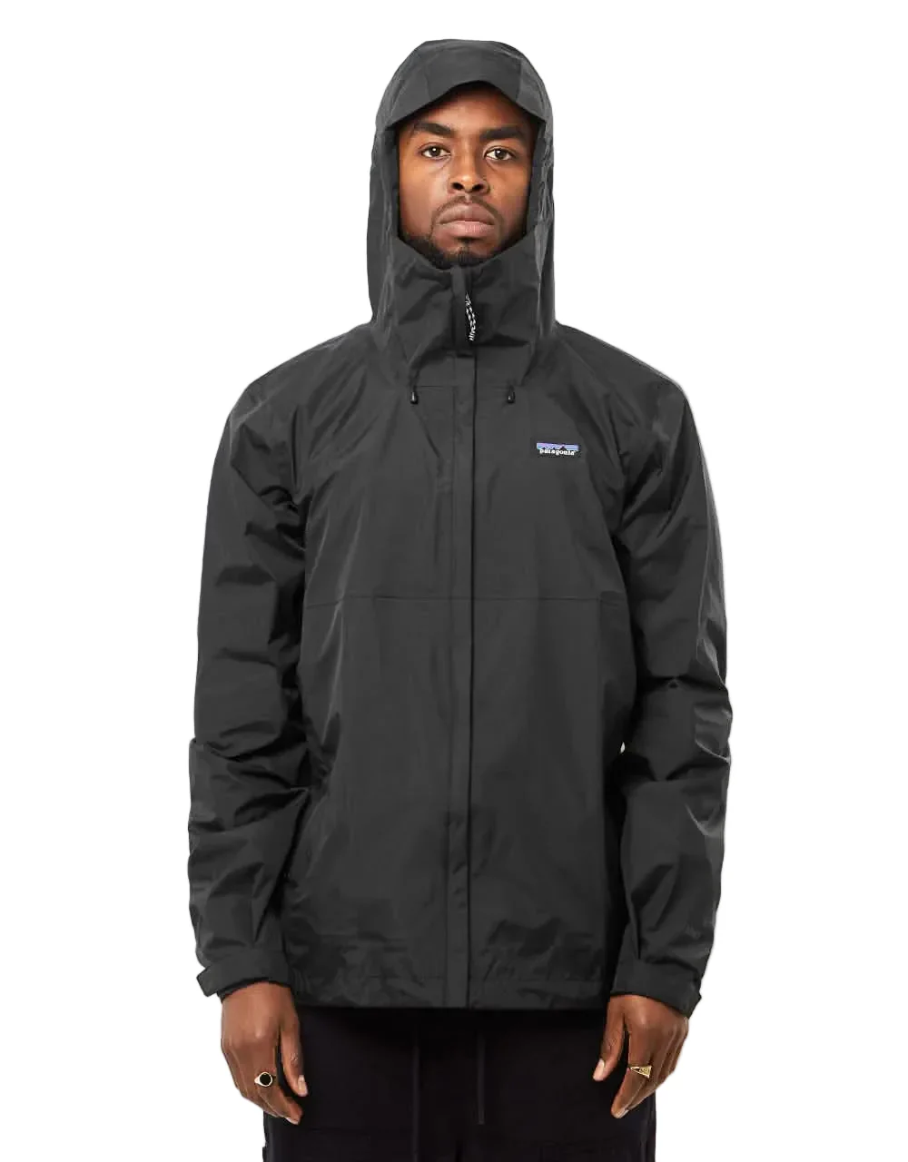 Patagonia Men's Torrentshell 3L Rain Jacket Black - Image 2