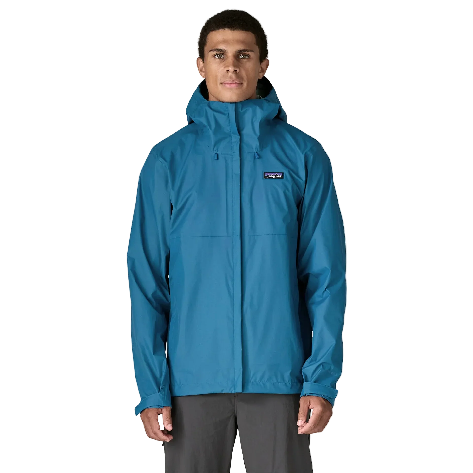 Patagonia Men's Torrentshell 3L Rain Jacket Aquatic Blue - Image 2