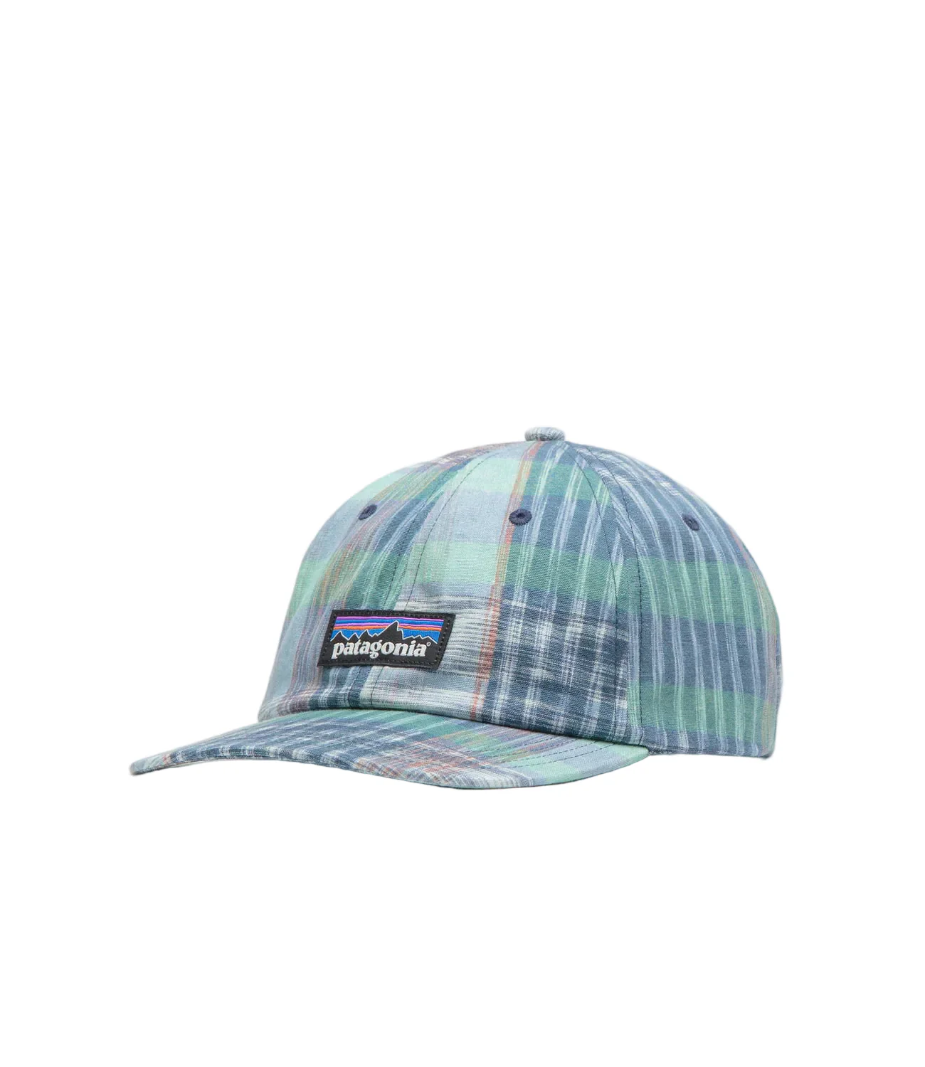 Patagonia P-6 Label Trad Cap Melt Away: Still Blue