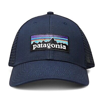 Patagonia P-6 Logo Trucker hat Navy/Blue - Image 2