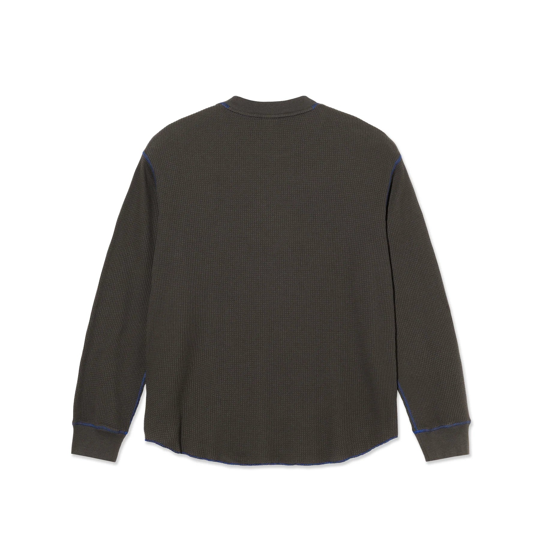 Polar Dylan Long Sleeve T-Shirt (Dirty Black/Blue) - Image 2